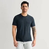 mutual weave Mens Round Neck Short Sleeve T-Shirt