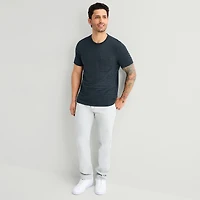 mutual weave Mens Round Neck Short Sleeve T-Shirt