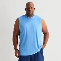 Xersion Mens Crew Neck Sleeveless Big Muscle T-Shirt