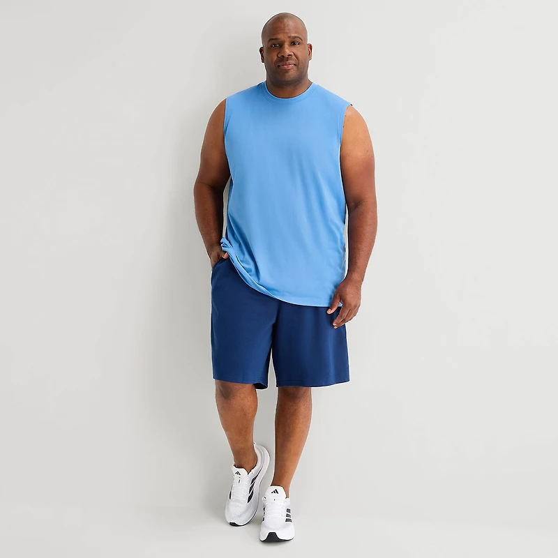 Xersion Mens Crew Neck Sleeveless Big Muscle T-Shirt