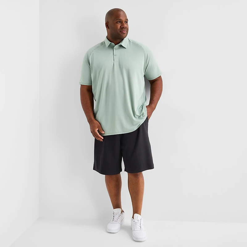Xersion Mens 9" Mid Rise Big Workout Shorts