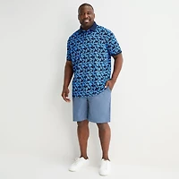 Shaquille O'Neal XLG™ Big and Tall Mens Regular Fit Short Sleeve Polo Shirt