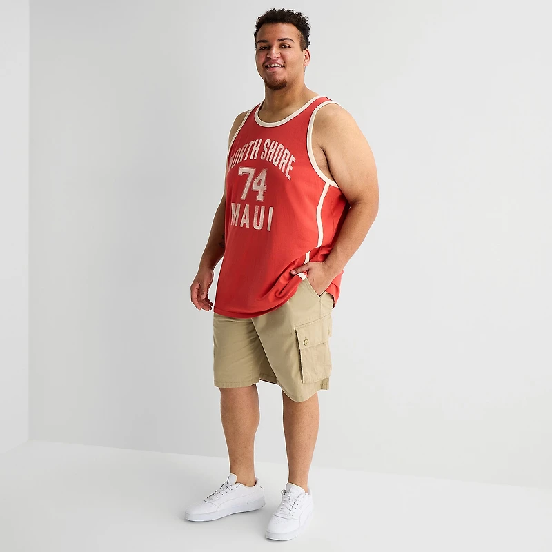 Arizona Mens 10" Big and Tall Cargo Short