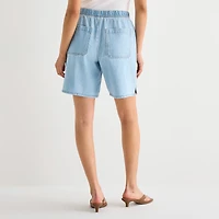 a.n.a Womens Denim Boxer Short