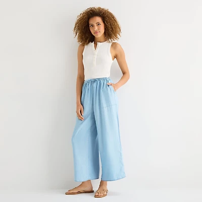 a.n.a Womens Beachy Crop Pant