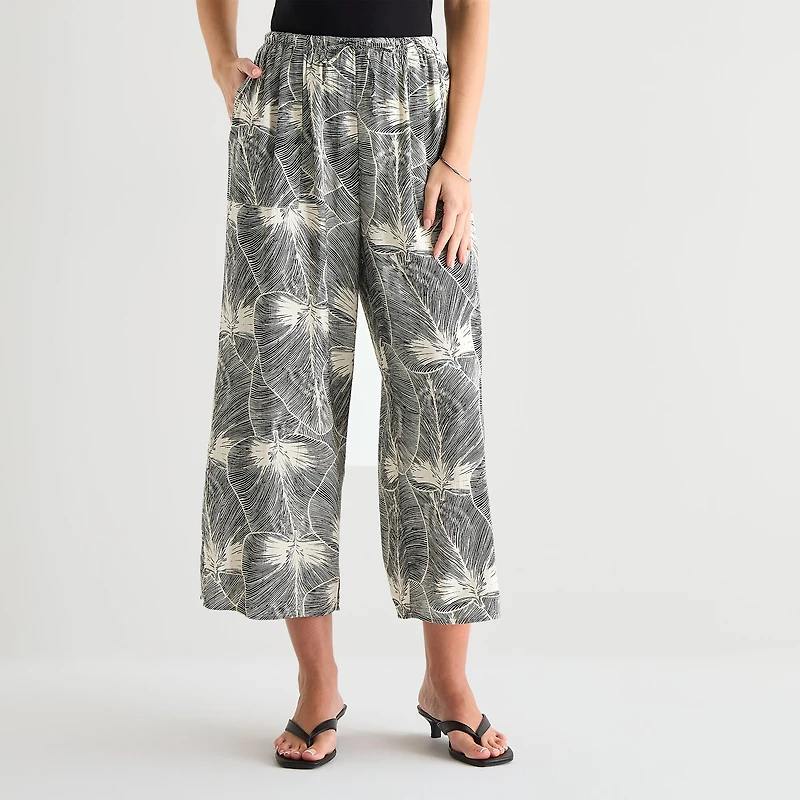 A.N.A Womens Beachy Crop Pant