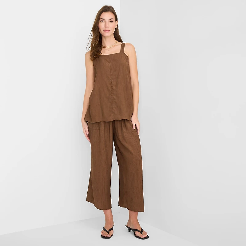a.n.a Womens Beachy Crop Pant