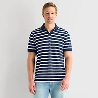 St. John's Bay Johnny Collar Mens Classic Fit Short Sleeve Polo Shirt