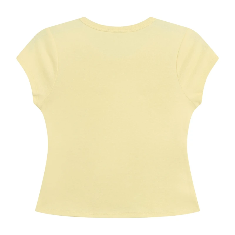 by&by girl Big Kid Girls Round Neck Short Sleeve T-Shirt