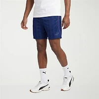 PUMA Mens 8" Adjustable Waist Drawstring Soccer Short