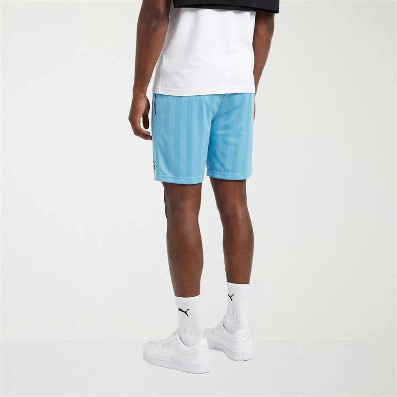 PUMA Mens 8" Adjustable Waist Drawstring Soccer Short