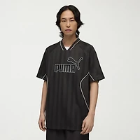 PUMA Mens V Neck Short Sleeve Moisture Wicking Jersey
