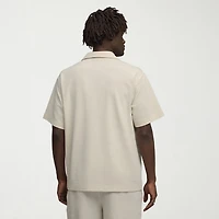 PUMA Mens Short Sleeve Regular Fit Stretch Fabric Button-Down Shirt