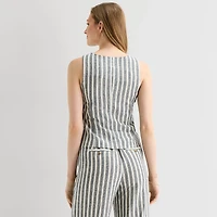 a.n.a Womens Square Neck Sleeveless Vest