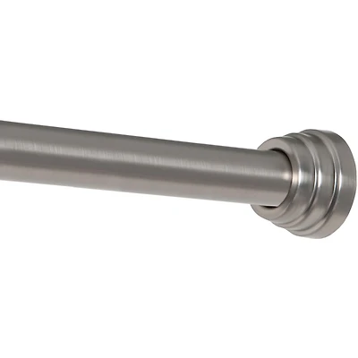 Maytex EZ Up Tiered Finial Shower Curtain Rod