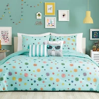 Urban Playground Pom Pom Comforter Set