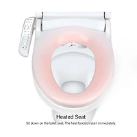 Daiwa Felicity Wash Mate Deluxe Bidet Toilet Seat Twin Cleansing Wands