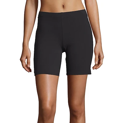 Hanes Womens 7" Mid Rise Bike Short