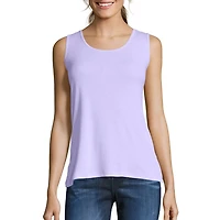 Hanes Women's Mini-Ribbed Cotton Tank