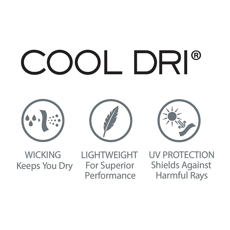 Hanes Womens Cool-DRI V Neck Short Sleeve Performance T-Shirt