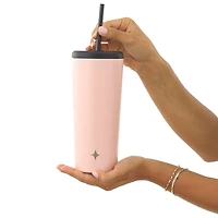 Joyjolt Insulated Tumbler With Flip Lid And Straw - 20 Oz Insulated 20 Oz. Water Bottle