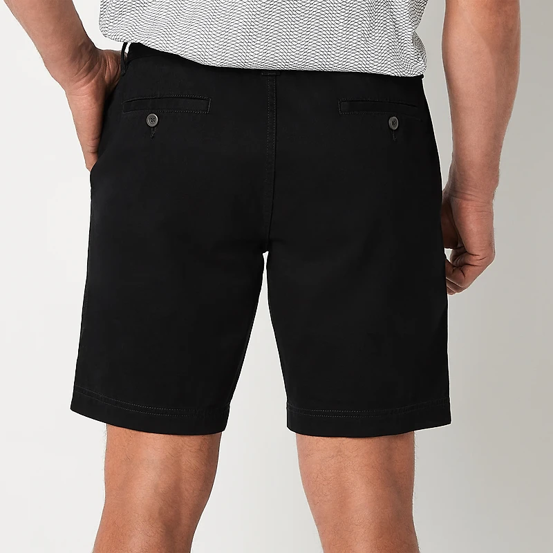 St. John's Bay Mens 9" STRETCH FABRIC Chino Short