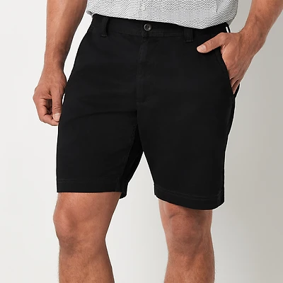 St. John's Bay Mens 9" STRETCH FABRIC Chino Short