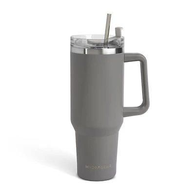 Hydragear Powder 40oz. Atlas Water Bottle with Straw