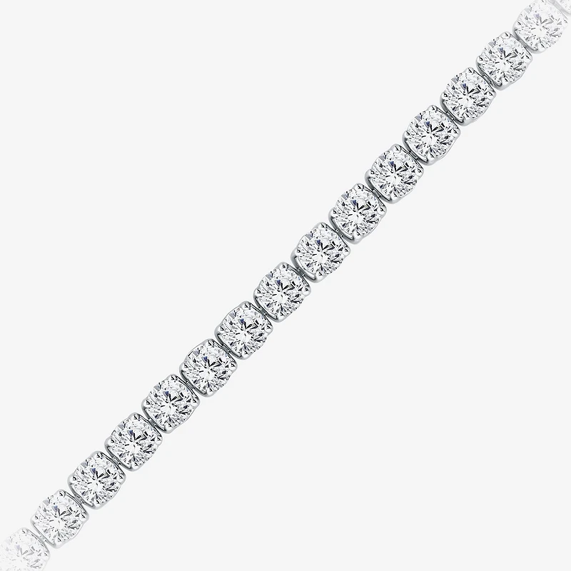 (F / Si2) Womens 7 Ct.T.W. Lab Grown White Diamond 10K Gold Inch Tennis Bracelet