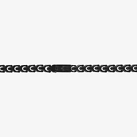 Bulova Mens Stainless Steel 24 Inch Link Chain Necklace