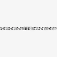 Bulova Mens Stainless Steel 22 Inch Link Chain Necklace