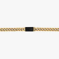 Bulova Mens Stainless Steel 22 Inch Curb Chain Necklace