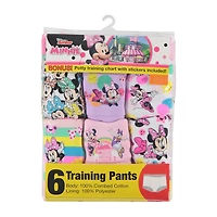 Toddler Girls Minnie Mouse 6 Pack Brief Panty Gtp7325