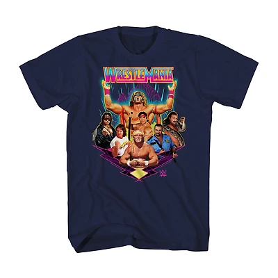 Mens Short Sleeve WrestleMania Graphic T-Shirt
