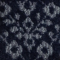 Maples Mono Navy Indoor Rectangular Runner