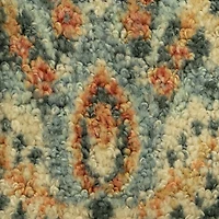 Maples Persian Navy Floral Indoor Rectangular Runner