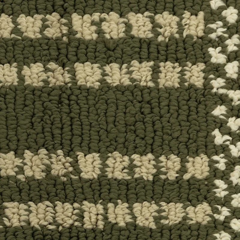 Maples Border Plaid Indoor Rectangular Accent Rug