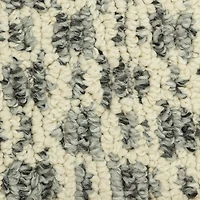 Maples Tiled Pebble Gray Indoor Rectangular Accent Rug