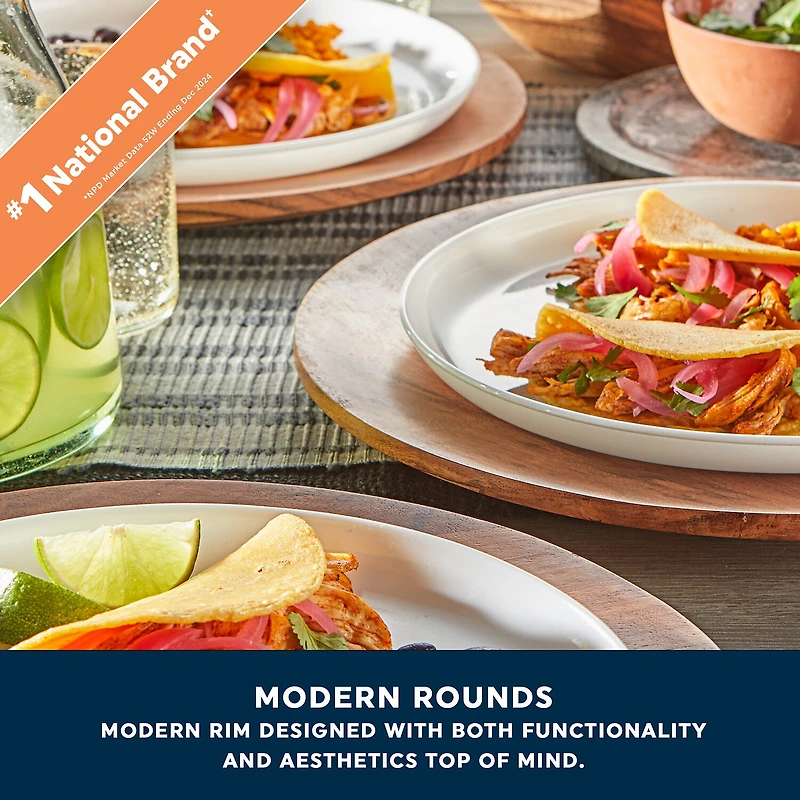 Corelle Modern Round 12-pc. Glass Dinnerware Set