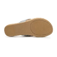 Pop Womens Stellara Wedge Sandals