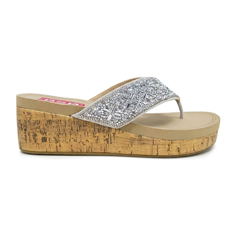 Pop Womens Stellara Wedge Sandals