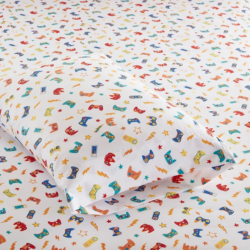 INK+IVY Kids Asher Checkered Complete Bedding Set with Sheets