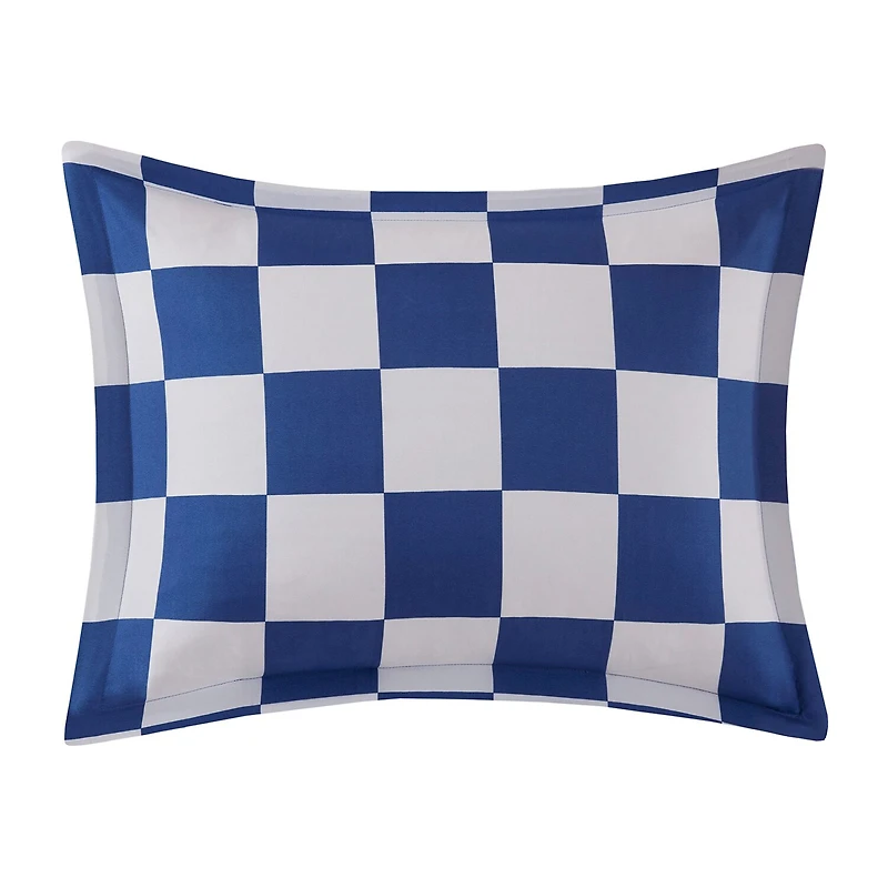 INK+IVY Kids Asher Checkered Complete Bedding Set with Sheets