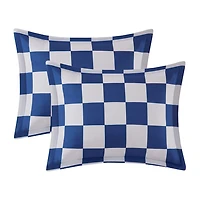 INK+IVY Kids Asher Checkered Complete Bedding Set with Sheets