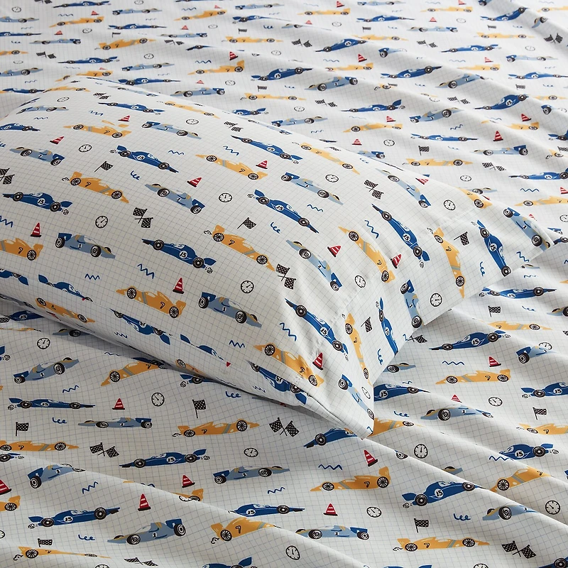 INK+IVY Kids Cars Sheet Set