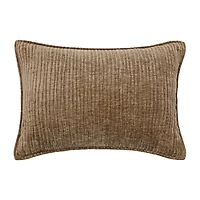 Regal Home Lila Ribbed Down Alt 14x20 Rectangular Throw Pillow