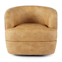 Linden Street Arlen Faux Leather Swivel Chair