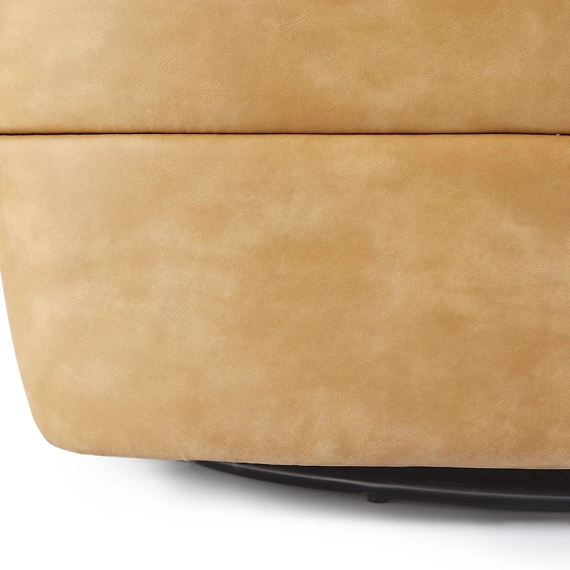 Linden Street Arlen Faux Leather Swivel Chair