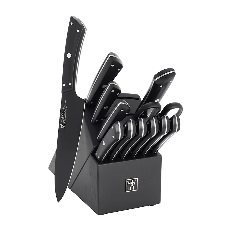 Henckels Noir 13-pc. Knife Block Set