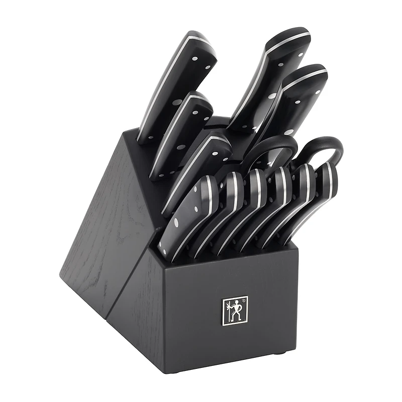 Henckels Noir 13-pc. Knife Block Set